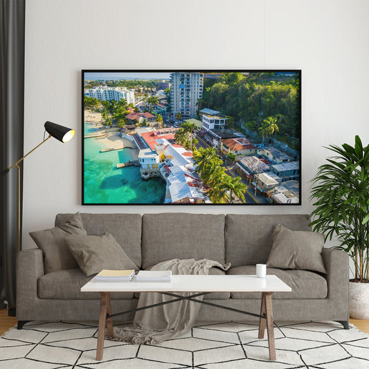 Hip Strip, Montego Bay, Jamaica poster Free Shipping - Sheldonlev
