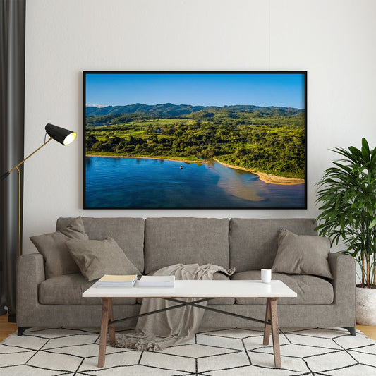 Little Laughlands Bay, Saint Ann, Jamaica Poster (unframed) Free Shipping - Sheldonlev