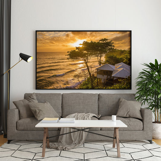 Long Bay, Portland, Jamaica Poster (unframed) Free Shipping - Sheldonlev