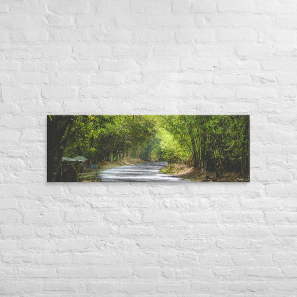 Holland Bamboo Canvas Wall Art - Jamaica Free Shipping - Sheldonlev