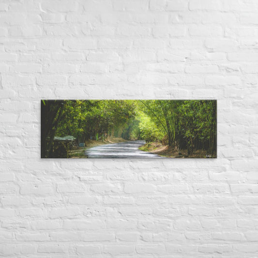 Holland Bamboo Canvas Wall Art - Jamaica Free Shipping - Sheldonlev