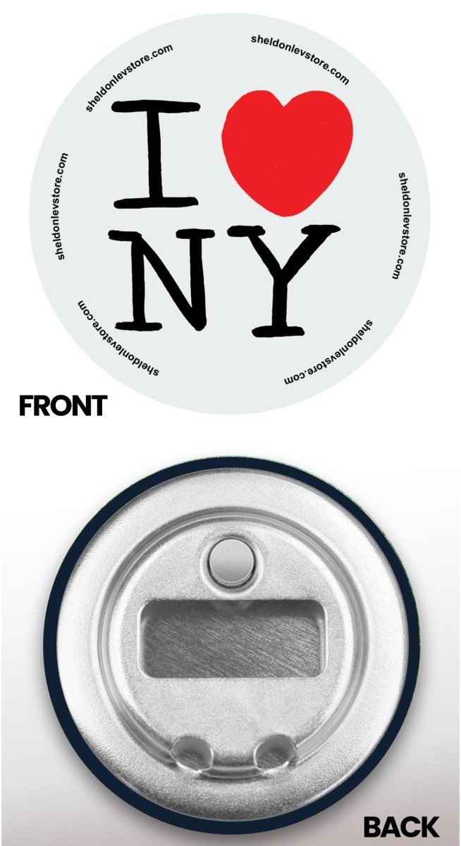 I Love New York Fridge Magnet Bottle Openers Free Shipping - Sheldonlev