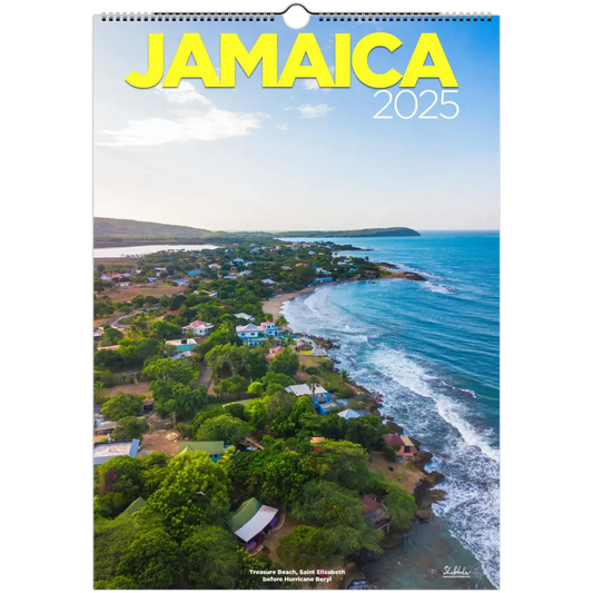 Jamaica Calendar 2025 - (Brasil Holidays) Free Shipping - Sheldonlev