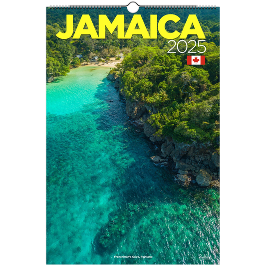 Jamaica Calendar 2025 - (Canadian Holidays) Free Shipping - Sheldonlev