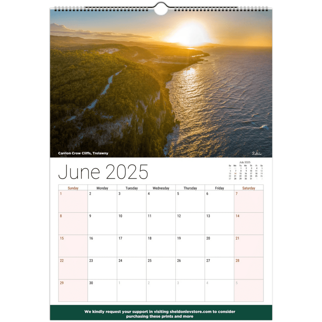 Jamaica Calendar 2025 - (UK Holidays) Free Shipping - Sheldonlev