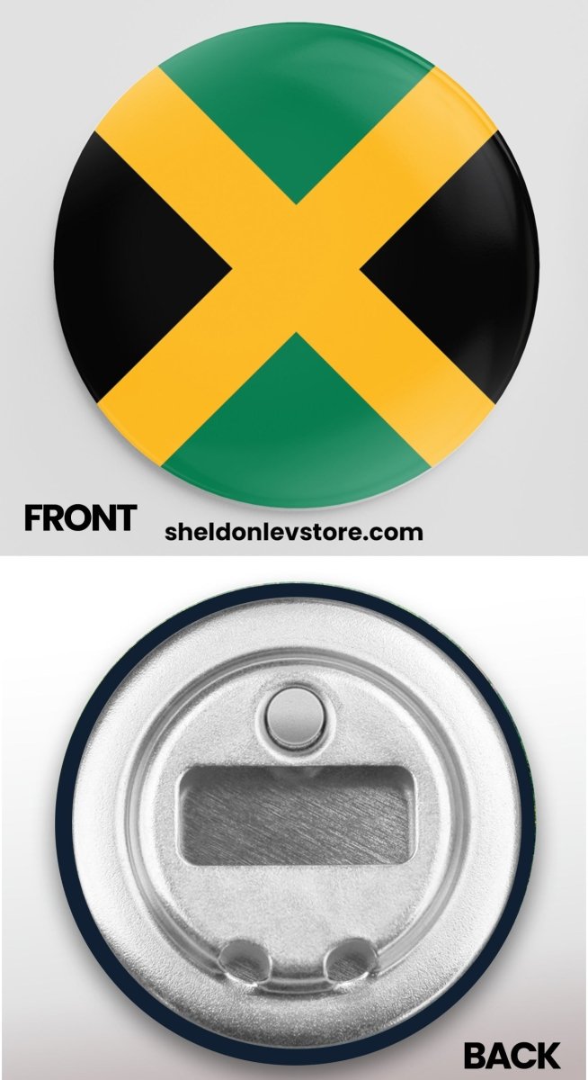 Jamaica Flag Fridge Magnet Bottle Openers Free Shipping - Sheldonlev