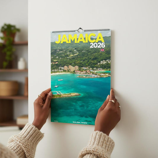 Jamaica Wall Calendars UK Holidays 2026 Free Shipping - Sheldonlev