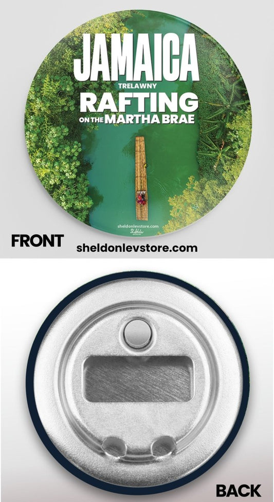 Martha Brae Rafting Fridge Magnet Bottle Openers Free Shipping - Sheldonlev