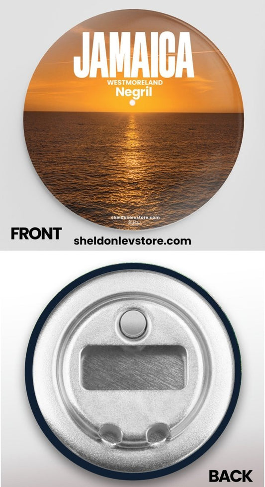 Negril Sunset Fridge Magnet Bottle Openers Free Shipping - Sheldonlev