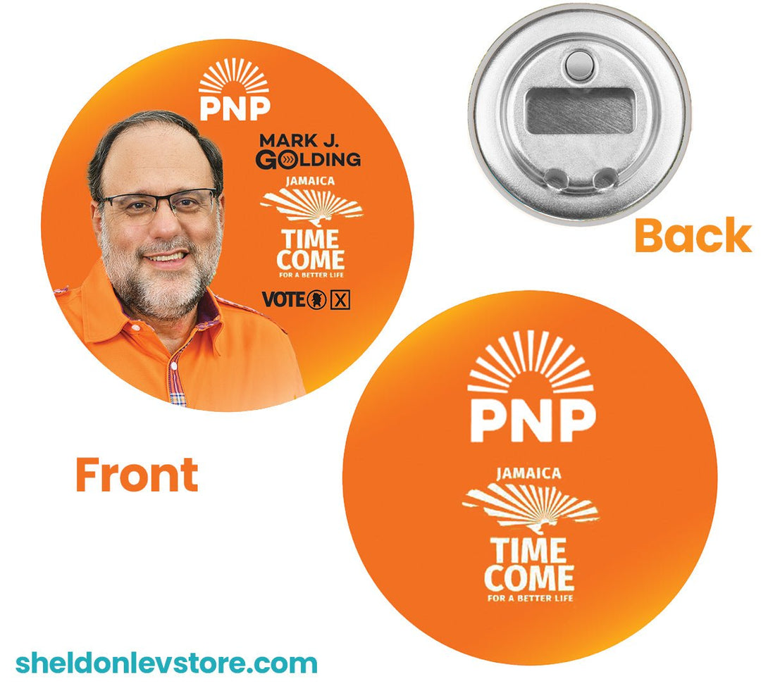 People’s National Party PNP Election 2025 Fridge Magnet Bottle Opener Free Shipping - Sheldonlev