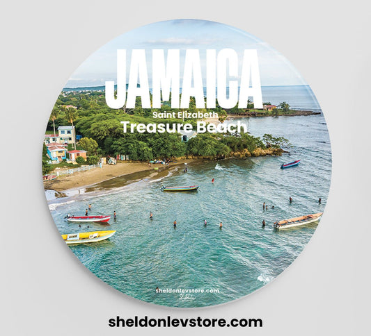 Treasure Beach in Jamaica Fridge Magnet Bottle Openers Free Shipping - Sheldonlev