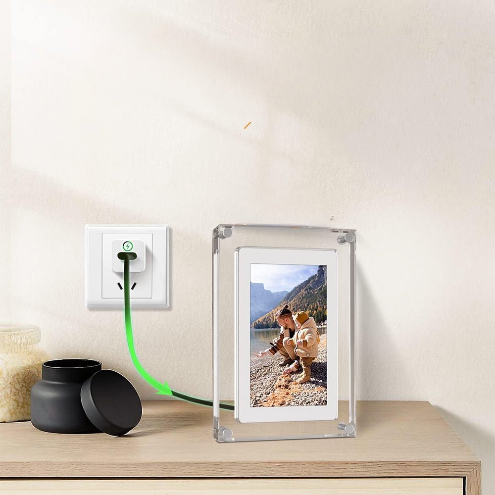 Digital Video Frame for Home Décor a Heartfelt Gift and Souvenir USB - Rechargeable Free Shipping - Sheldonlev