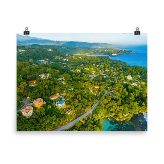 Drapers in Portland, Jamaica Wall Art Poster Print Free Shipping - Sheldonlev