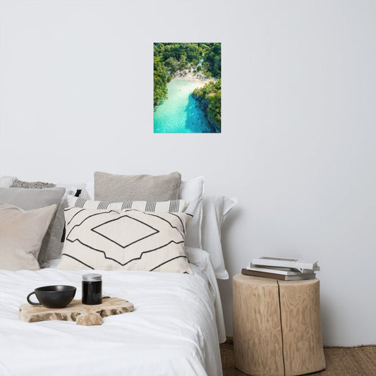 Frenchman Cove Beach, Portland, Jamaica Photo paper poster Free Shipping - Sheldonlev