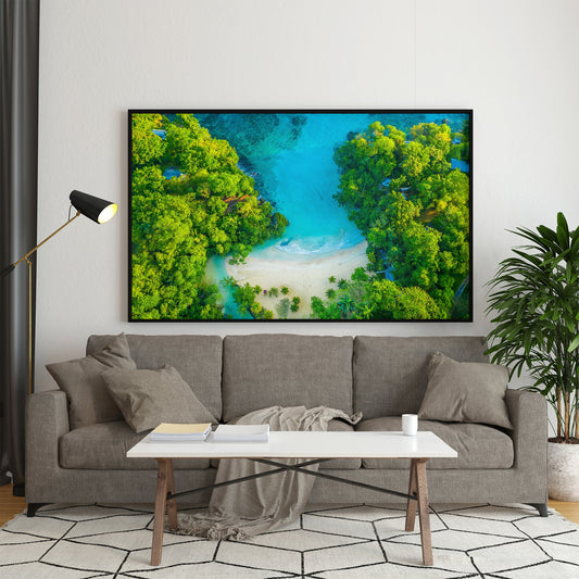 Frenchman Cove Beach Poster (unframed) Free Shipping - Sheldonlev