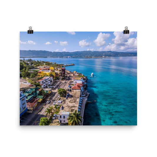 Hip Strip in Montego Bay, Jamaica Jimmy Cliff Boulevard Wall Art Print Free Shipping - Sheldonlev