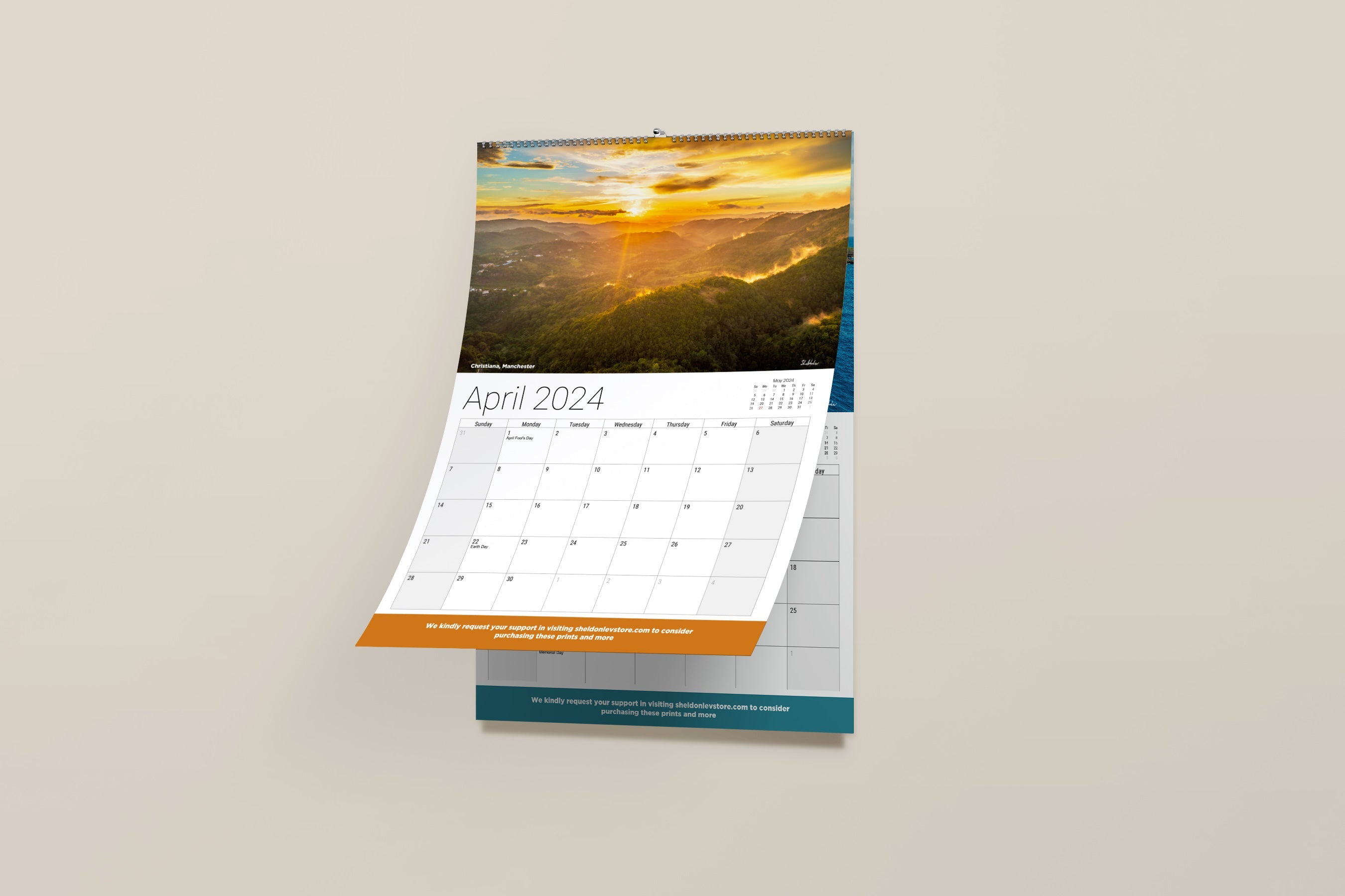 Jamaica 2024 Wall calendars with Jamaican Holidays