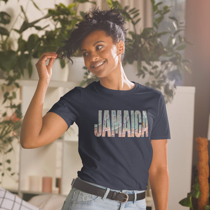 Jamaica Branded Short-Sleeve Unisex T-Shirt Collection III Sheldonlev Free Shipping - Sheldonlev