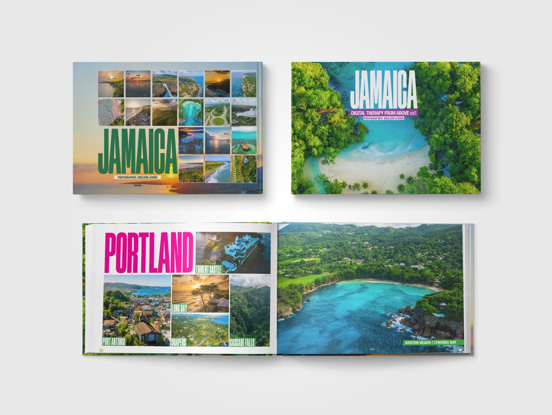 Jamaica From Above Vol 1 with over 150 of the best aerial photos of Jamaica from all 14 parishes Free Shipping - Sheldonlev