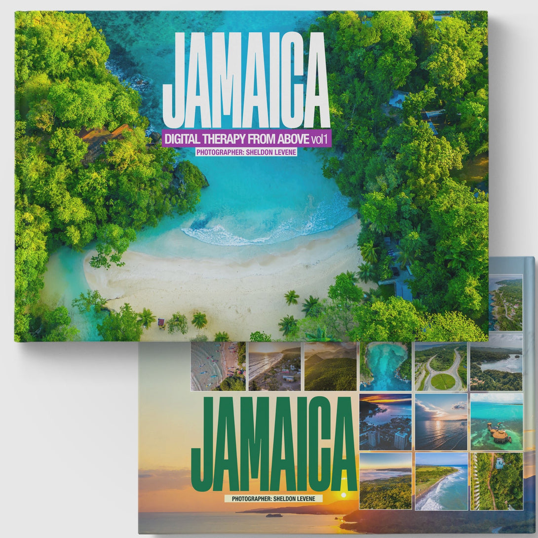 Book of Jamaica with over 150 of the best aerial photos of Jamaica from all 14 parishes Free Shipping - Sheldonlev
