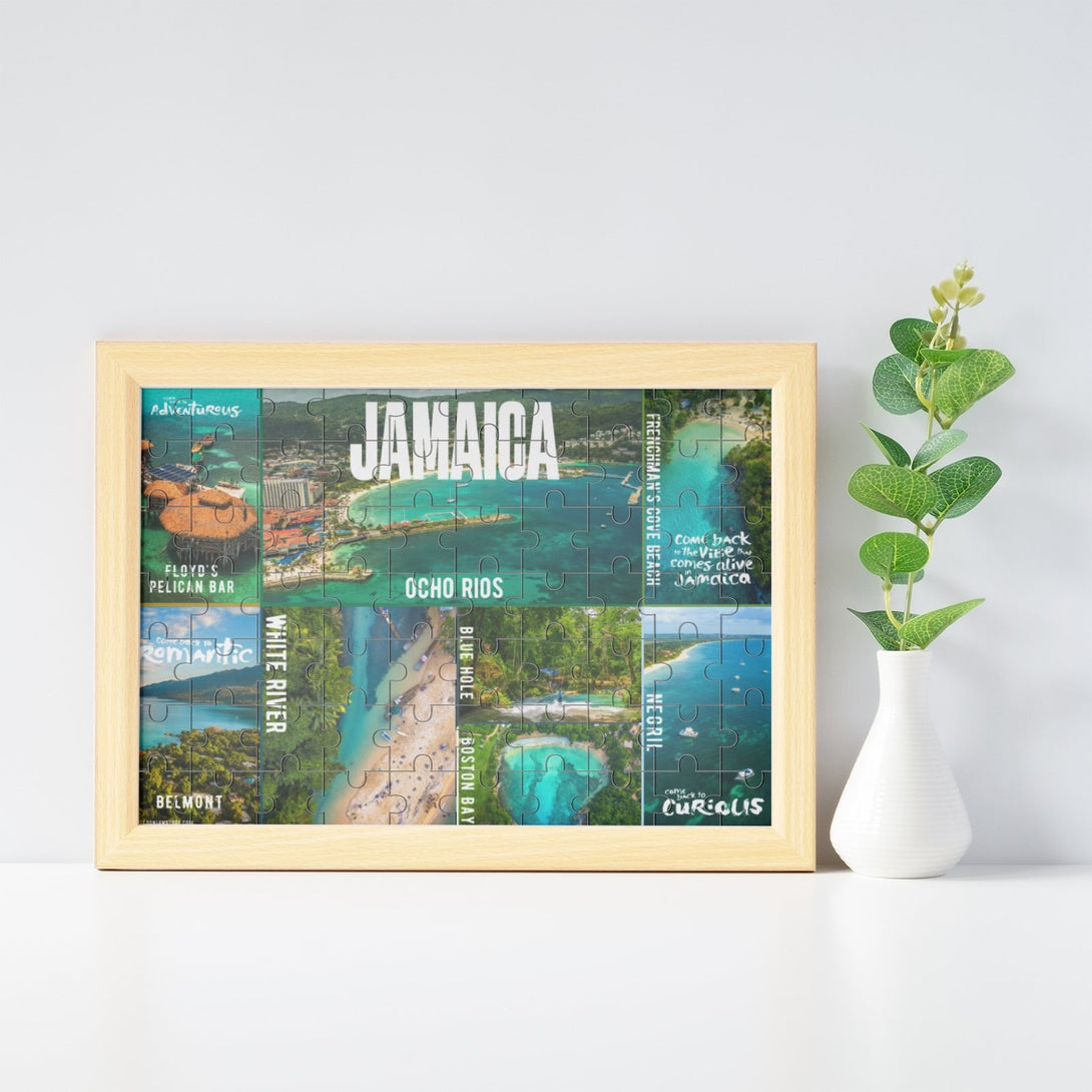 Jamaica Jigsaw Puzzles with Photo Frame Free Shipping - Sheldonlev