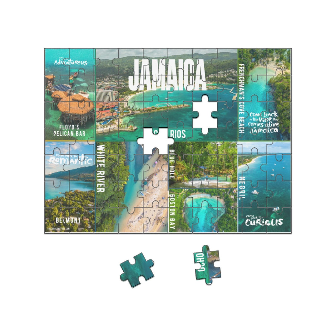 Jamaica Jigsaw Puzzles with Photo Frame Free Shipping - Sheldonlev
