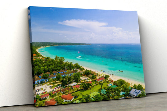 Jamaica Negril Canvas Print 48x36 inches Free Shipping - Sheldonlev
