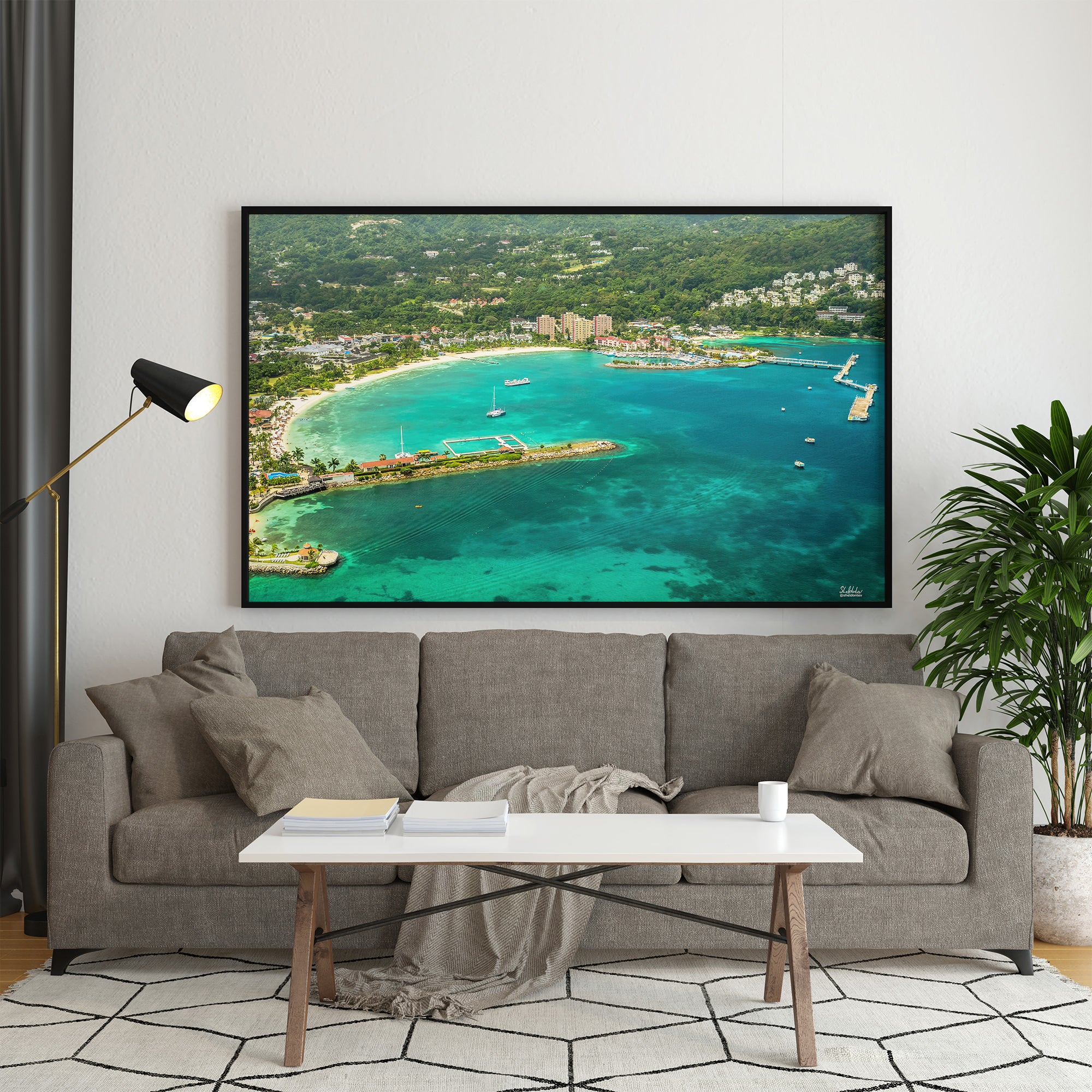 Ocho Rios, Jamaica, Poster Print