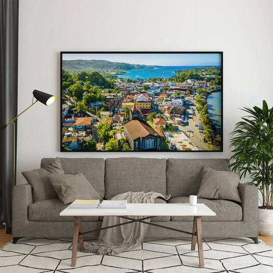 Port Antonio, Jamaica Poster Free Shipping - Sheldonlev