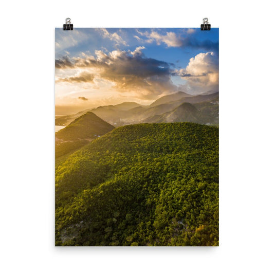 Saint Thomas Sunset Jamaica Wall Art Decor Print Free Shipping - Sheldonlev