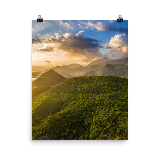 Saint Thomas Sunset Jamaica Wall Art Decor Print Free Shipping - Sheldonlev