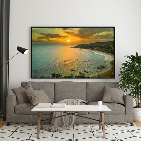 Treasure Beach, Saint Elizabeth, Jamaica Photo print (unframed) Free Shipping - Sheldonlev