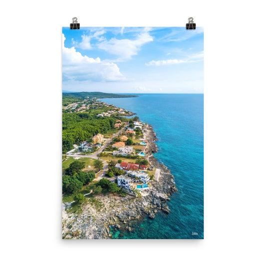 Whitehouse, Westmoreland, Jamaica Wall Art | Wall Decor | Poster Print (unframed) Free Shipping - Sheldonlev